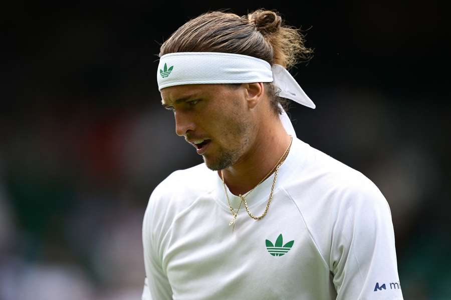 Alexander Zverev na tom není psychicky dobře.
