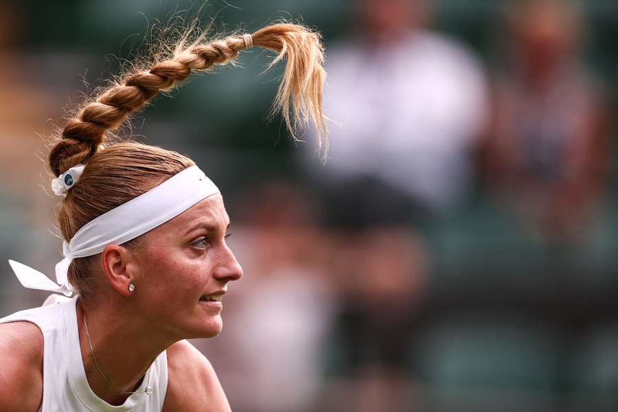 Tearful former champion Kvitova loses on Wimbledon farewell