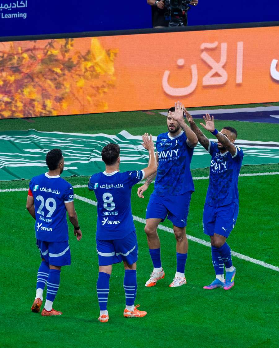 Al-Hilal tem mais 9 pontos a disputar na liga saudita
