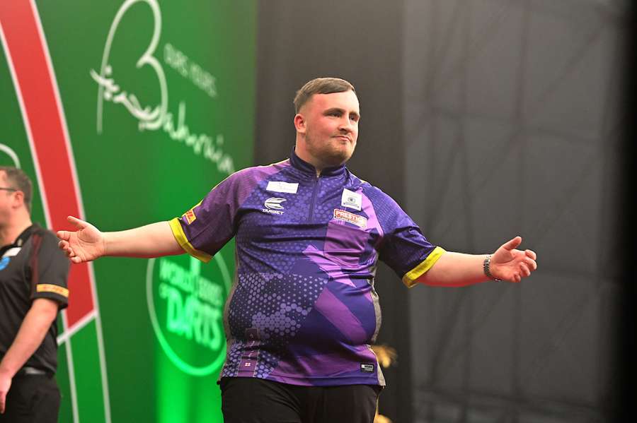 Littler, now ranked 31st in the world, reeled off four 180s and an average of 97.92 en route to victory