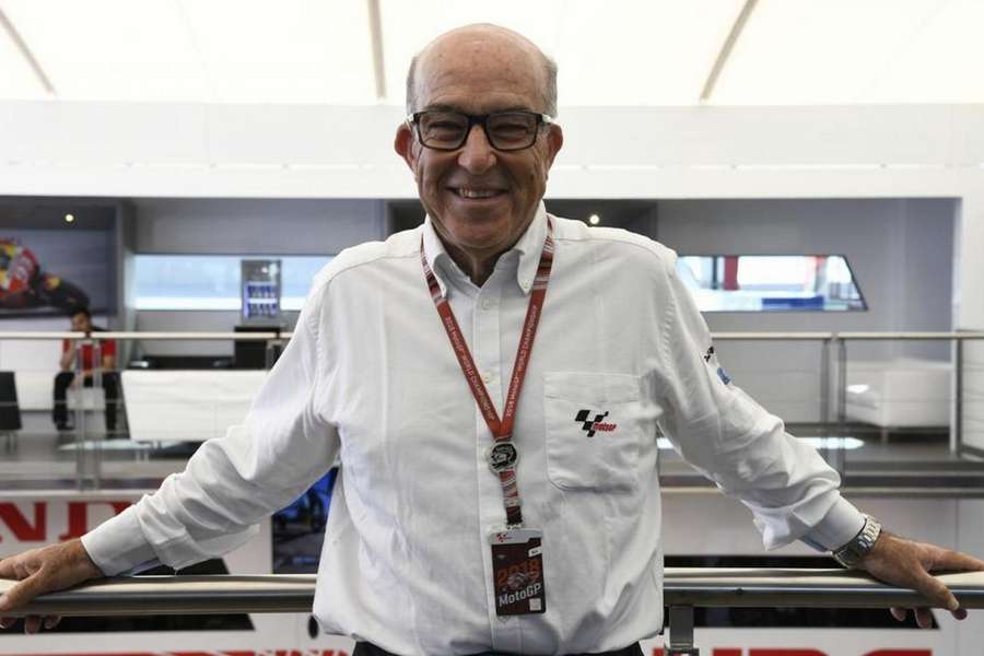 Carmelo Ezpeleta, le patron de la Dorna, le promoteur de la MotoGP, en 2020.