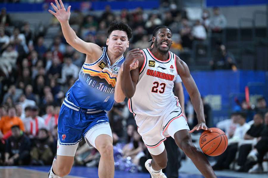 Keandre Cook, en uno de sus cinco partidos en la liga china