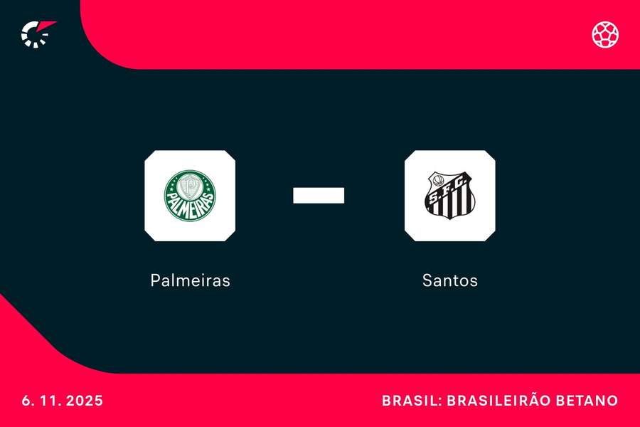Nos últimos oito jogos como visitante, o Santos ficou atrás do placar em algum momento