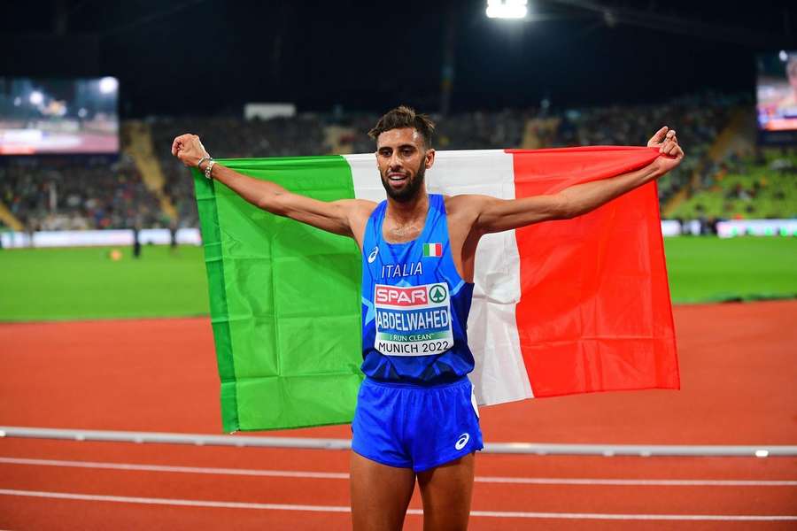 Ahmed Abdelwahed con il tricolore