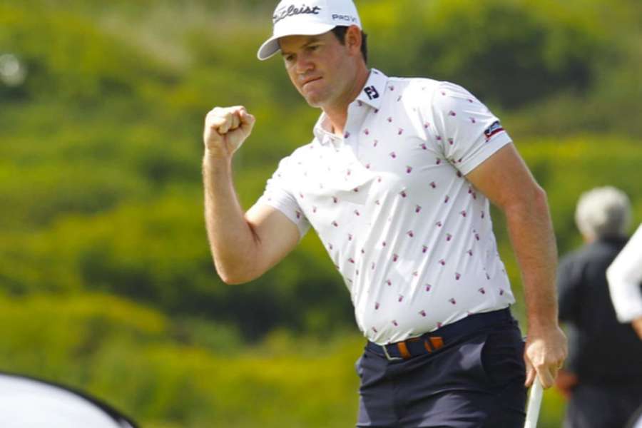 Ricardo Melo Gouveia fez uma última volta em 66 pancadas e passou de terceiro para primeiro