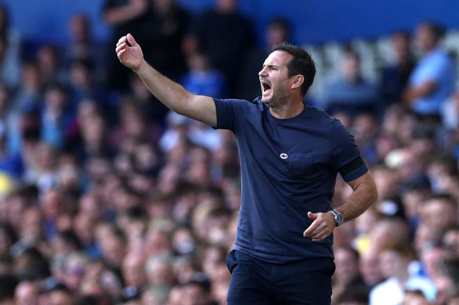 Frank Lampard wasn't happy his side didn't take their chances