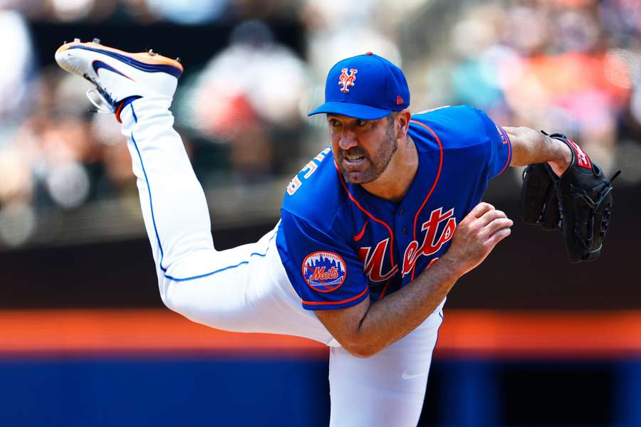 Justin Verlander voor het laatst in actie voor de Mets