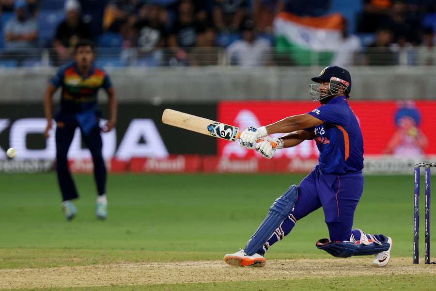 Pant in action for India in 2022