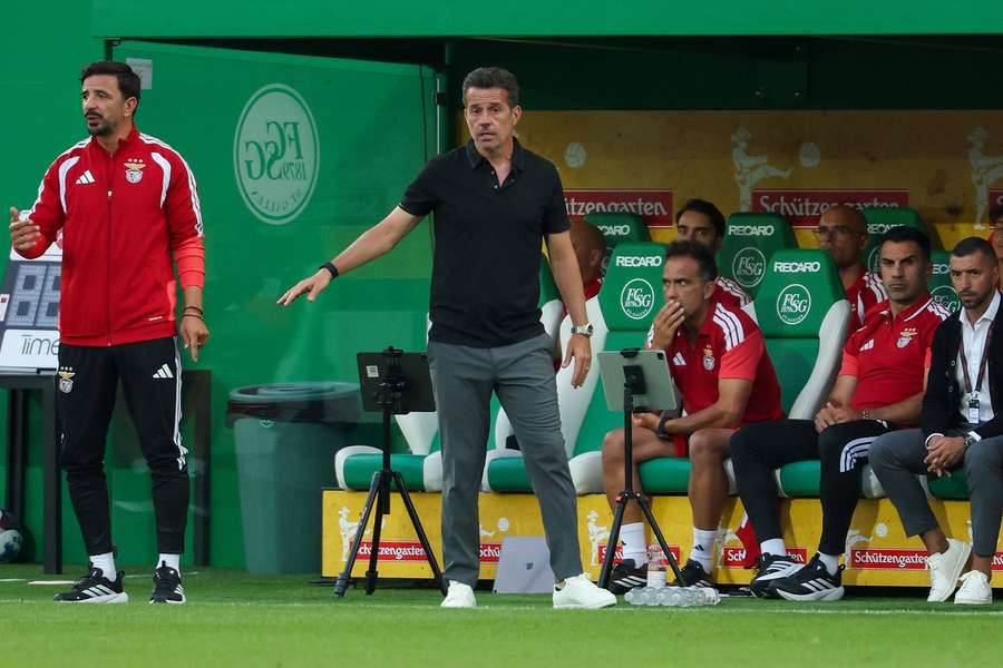 Marco Silva, treinador do Benfica Marco Silva, treinador do Benfica