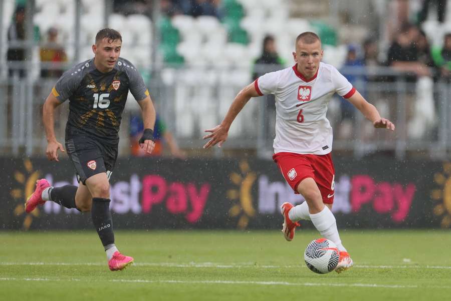 Polska przegrała z Macedonią Północną 1:2 w towarzyskim meczu piłkarzy do lat 21