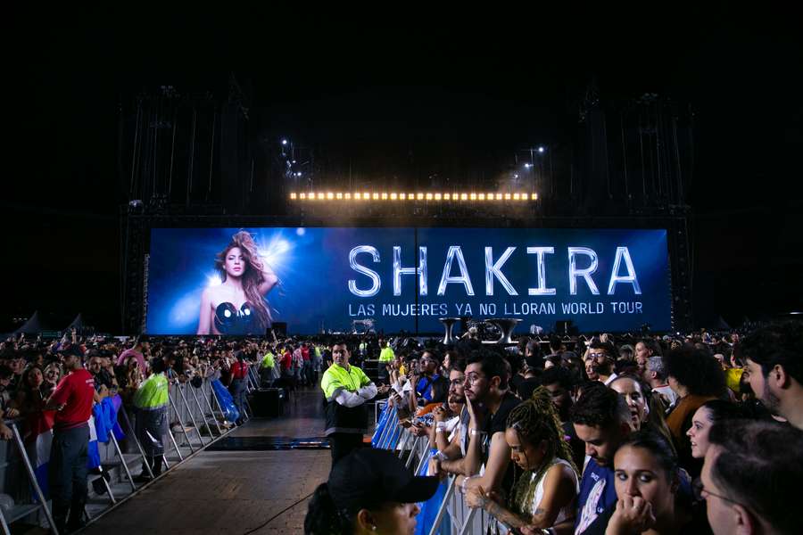 O show da Shakira está no centro do escândalo são-paulino