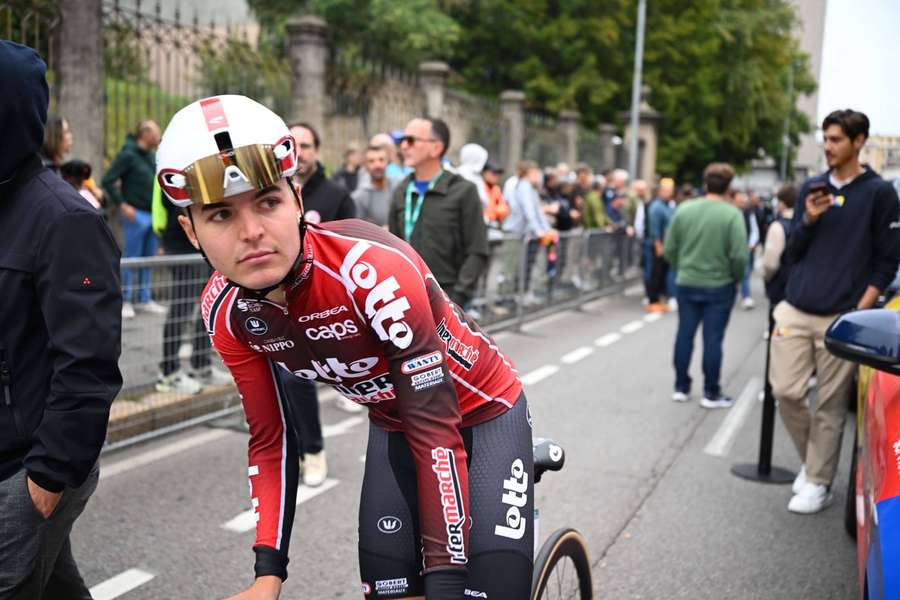Jarno Widar podczas Giro Di Lombardia