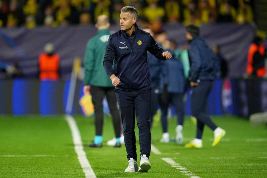 Bodo/Glimt's coach Kjetil Knutsen after his side's win over Sporting CP.