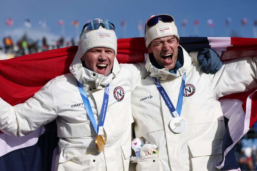 Dale-Skjevdal ficou outro norueguês, Sturla Holm Laegreid