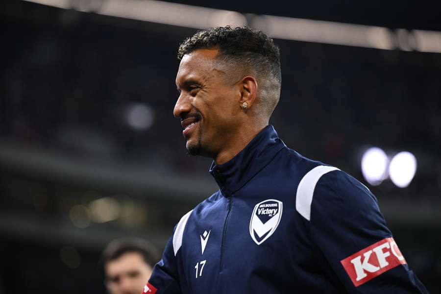 Nani als speler van Melbourne Victory