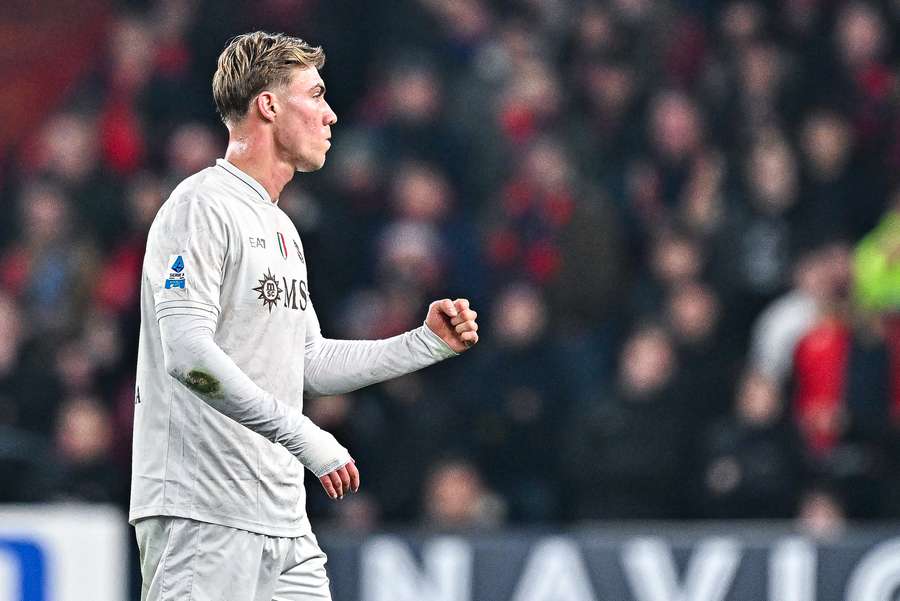 Rasmus Höjlund dotáhl Neapol dvěma góly k výhře v Janově.