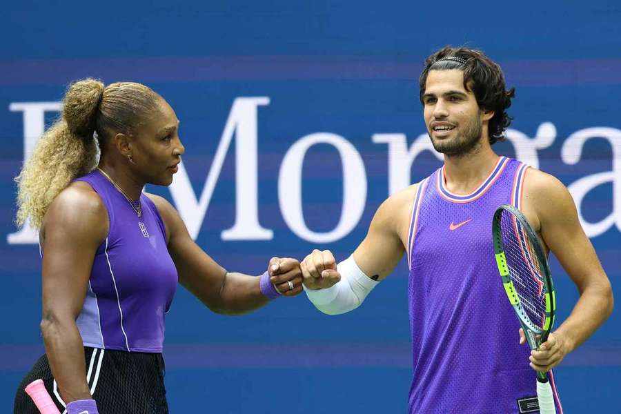 Serena Williams și Carlos Alcaraz