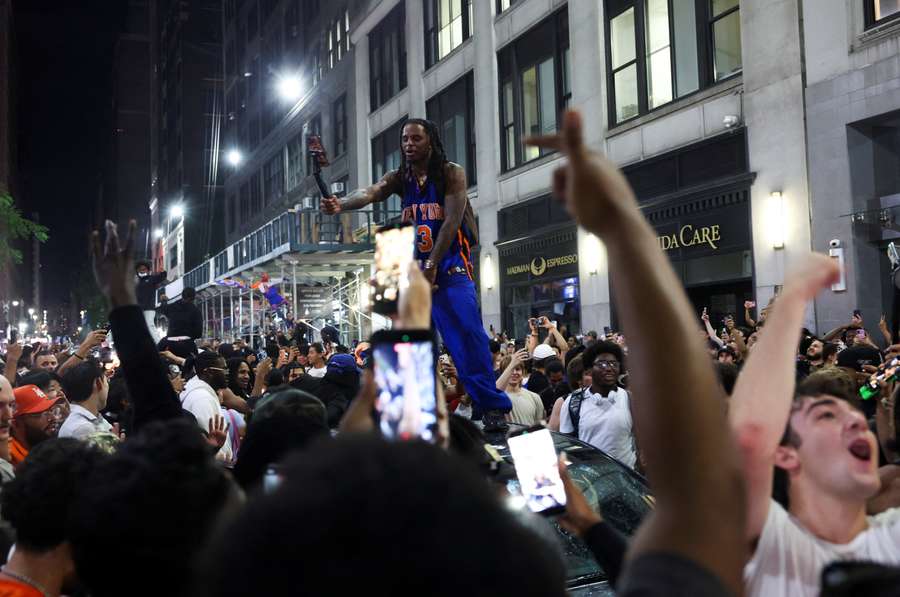 Detenciones en Nueva York durante la final de la NBA Detenciones en Nueva York durante la final de la NBA