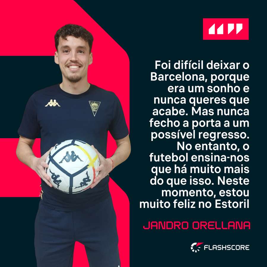 Orellana assinou pelo Estoril até 2027
