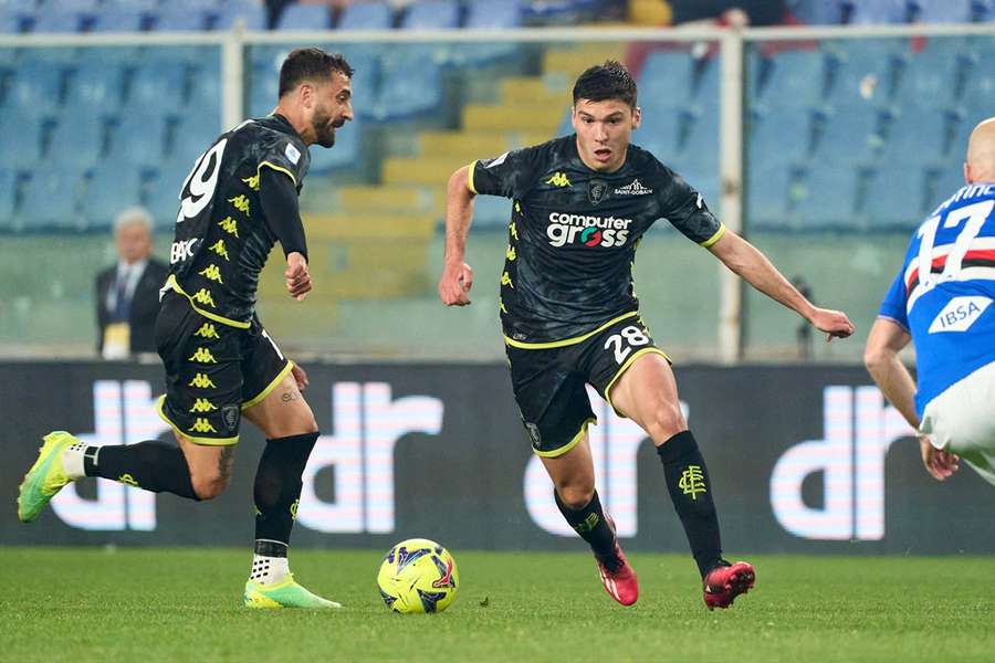 O Empoli está a um ponto de assegurar a manutenção na Serie A