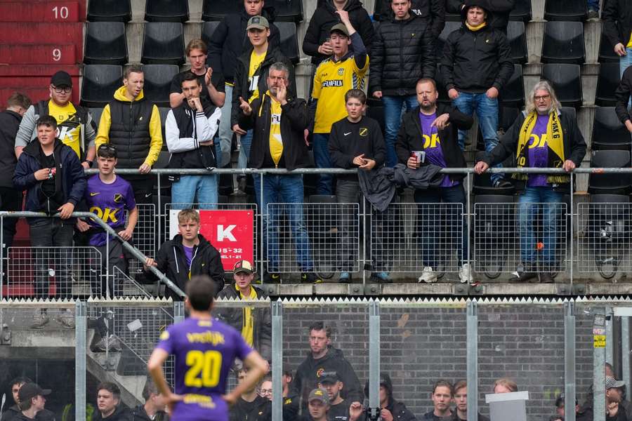 NAC Breda are relegated from the Eredivisie