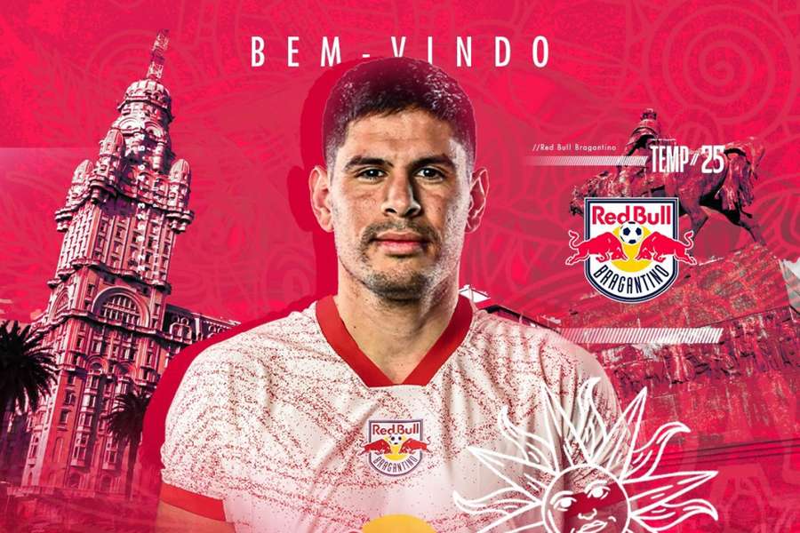 Bragantino anuncia lateral uruguaio ex-River Plate