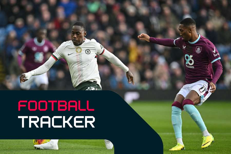 Chelsea are in action against Burnley this afternoon