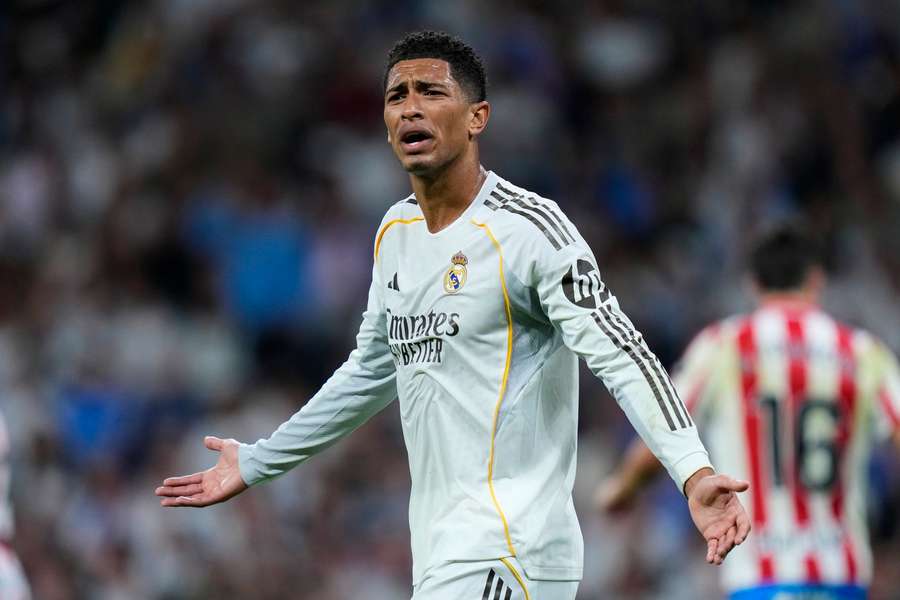 Jude Bellingham během utkání s Gironou.