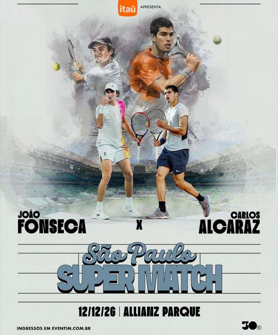 Cartaz do evento de exibição no Brasil