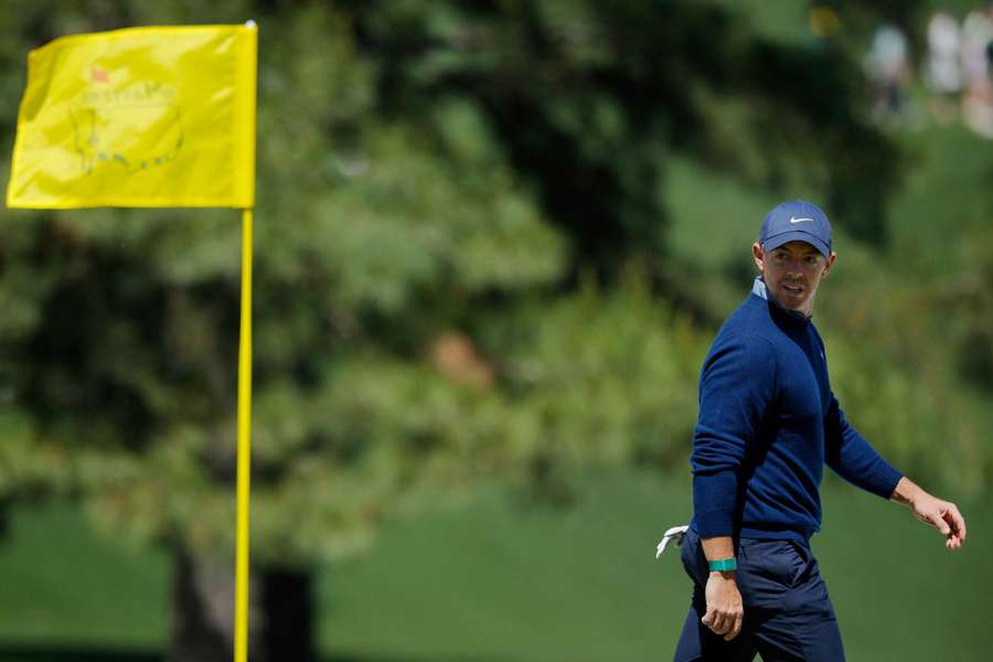 Rory McIlroy on the opening day