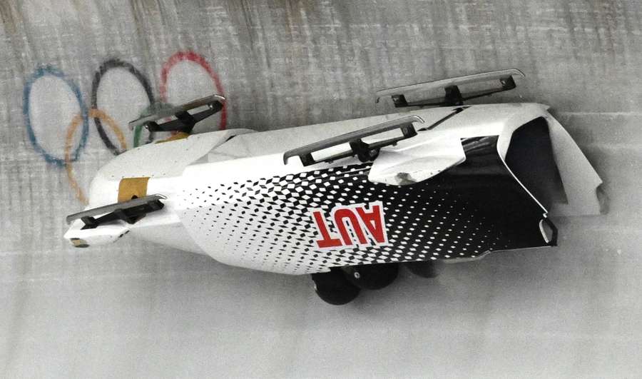 Schreckmoment im Viererbob