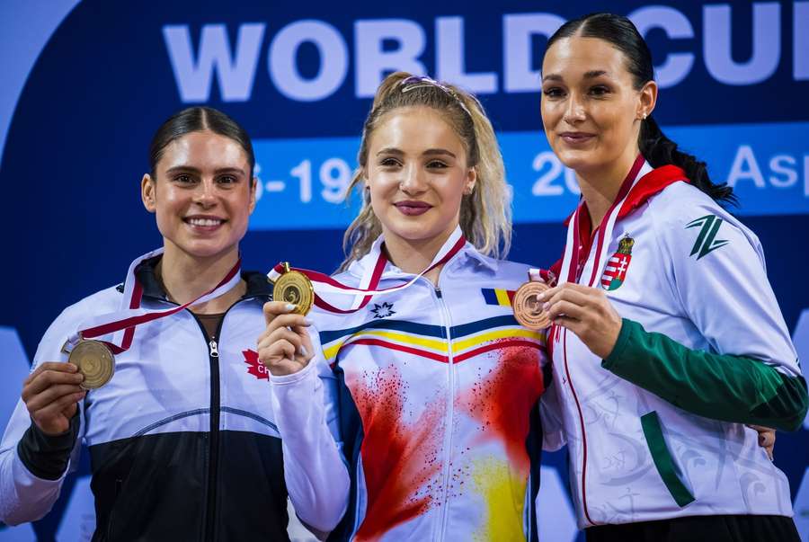 Sabrina Voinea, medaliată cu aur în 2025 la Doha