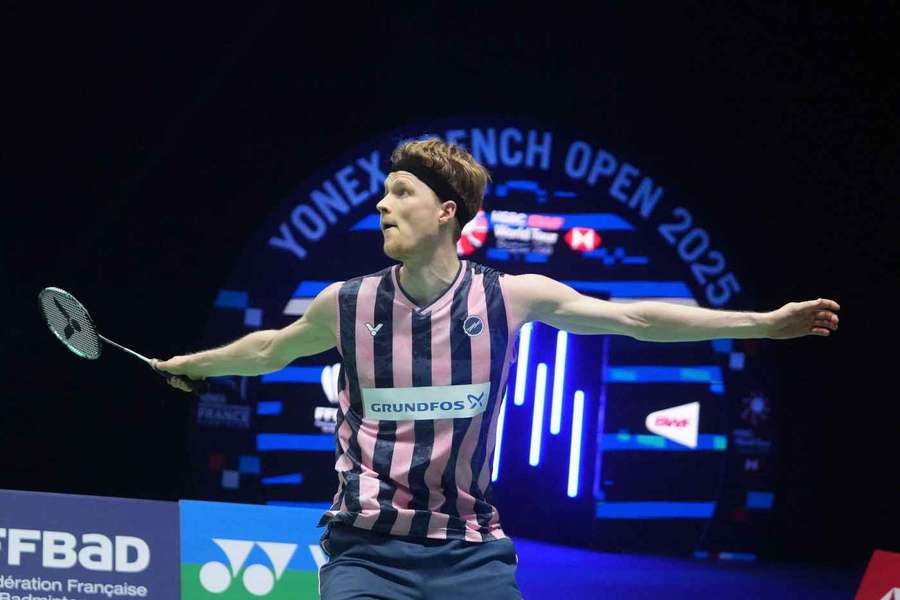 Anders Antonsen was handed a tough draw in Hangzhou Anders Antonsen was handed a tough draw in Hangzhou