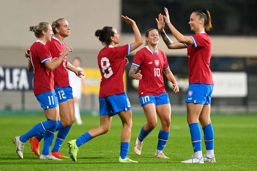 České fotbalistky se v přípravě utkají s evropskými šampionkami Angličankami.