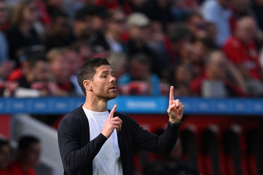 Leverkusen-Cheftrainer Xabi Alonso.