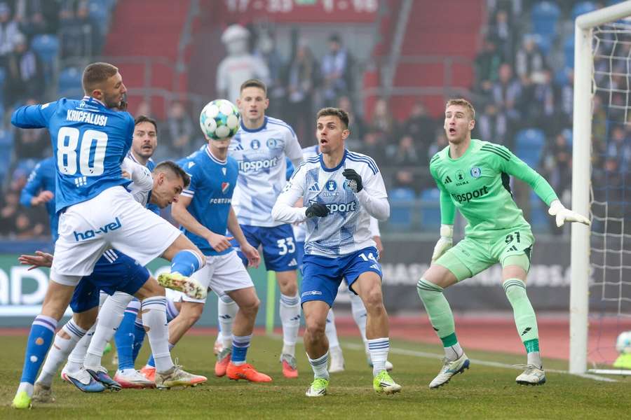 Baník porazil Sigmu 2:0.