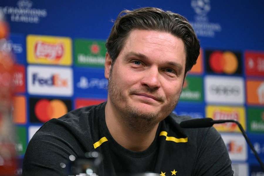 Edin Terzic, entrenador del Dortmund