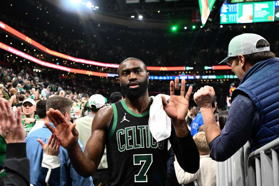 Jaylen Brown played a key role in the Boston Celtics ending the Detroit Pistons' winning streak.