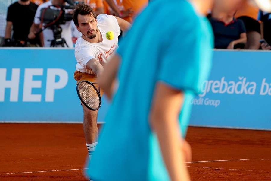 Marin Cilic zien we niet in actie tijdens de US Open.