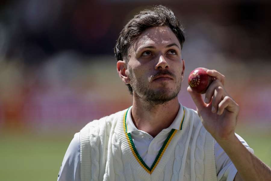 Marco Jansen took 5-33 in Australia's first innings score of 99 Marco Jansen took 5-33 in Australia's first innings score of 99