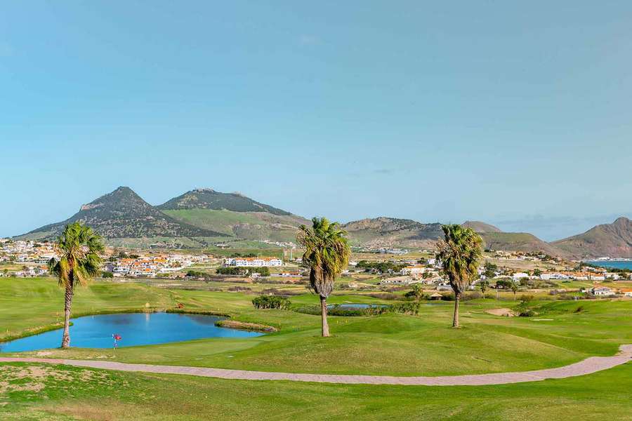 Campo de golfe em Porto Santo