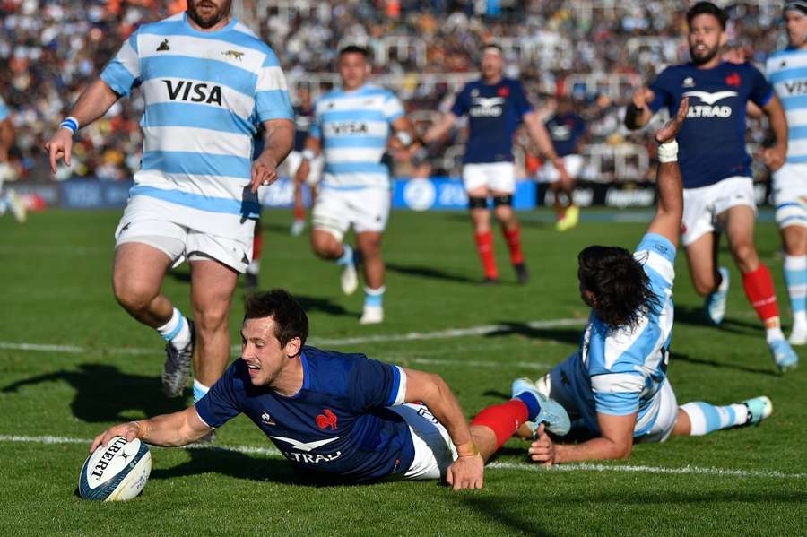  Baptiste Serin was one of France's tryscorers