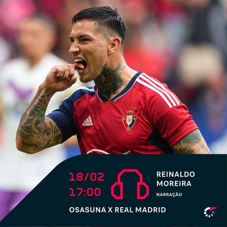 Osasuna e Real medem forças no El Sadar