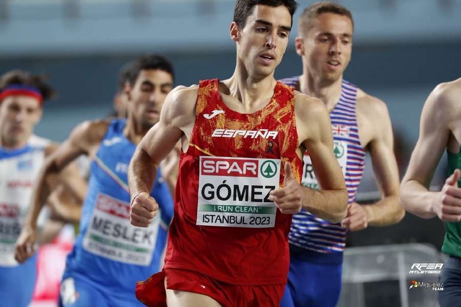 Jesús Gómez, a la final del 1500 del Europeo Indoor