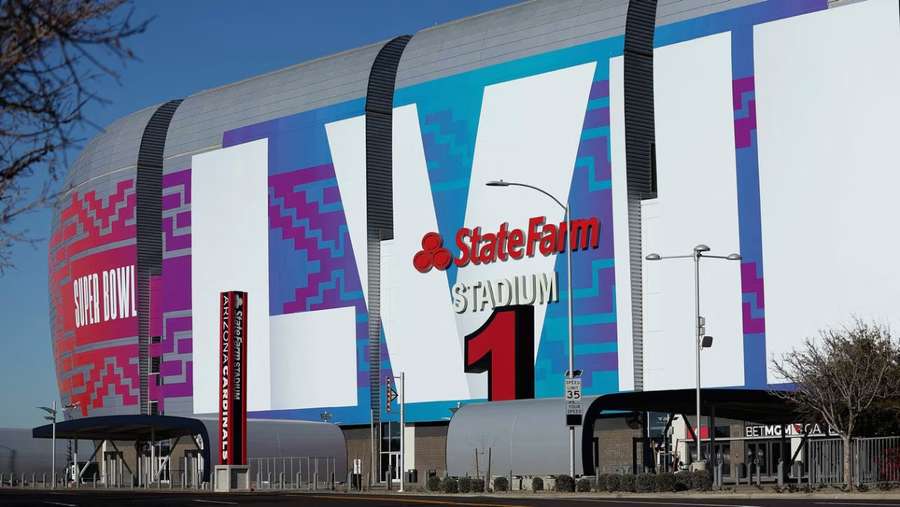 State Farm Stadium in Glendale, Arizona will host the Super Bowl