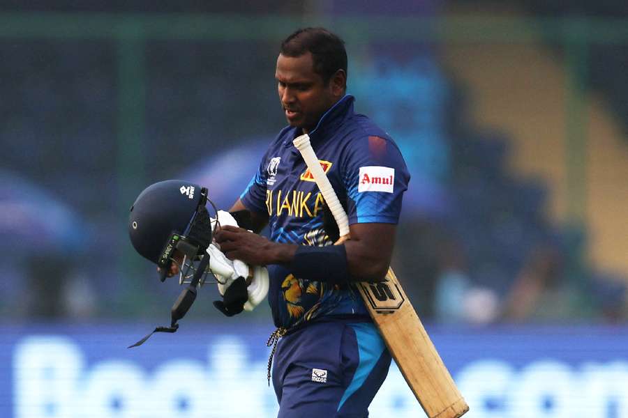 Mathews criticised the decision made by the umpires