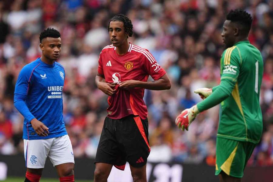 Yoro absolvoval neoficiálny debut za Manchester United.