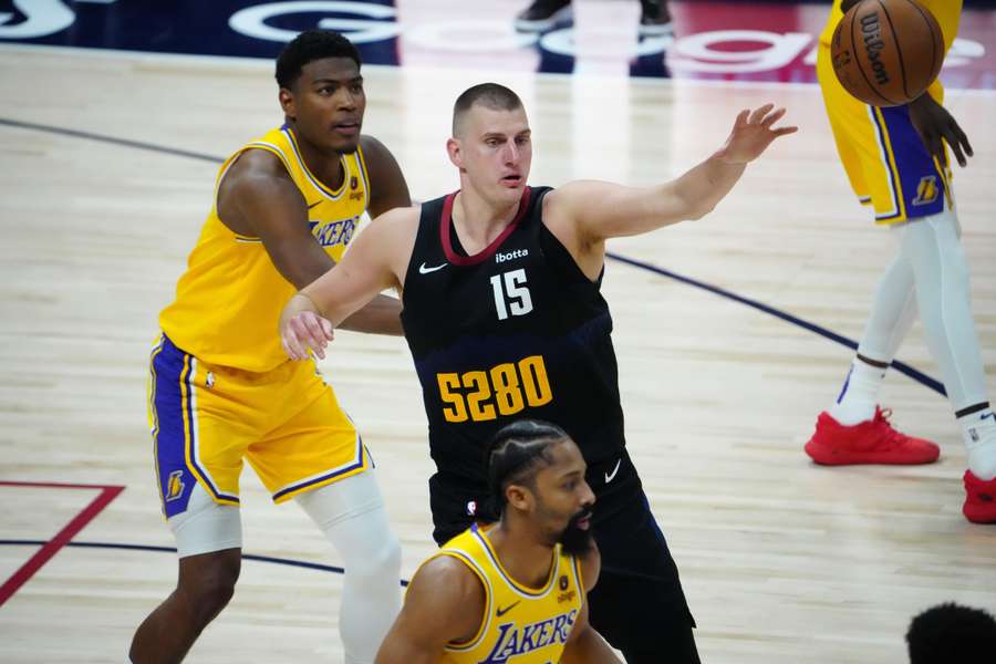 Jokic is a two-time league Most Valuable Player