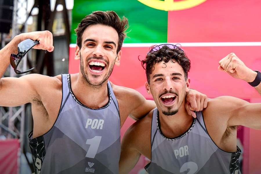 João Pedrosa e Hugo Campos em ação