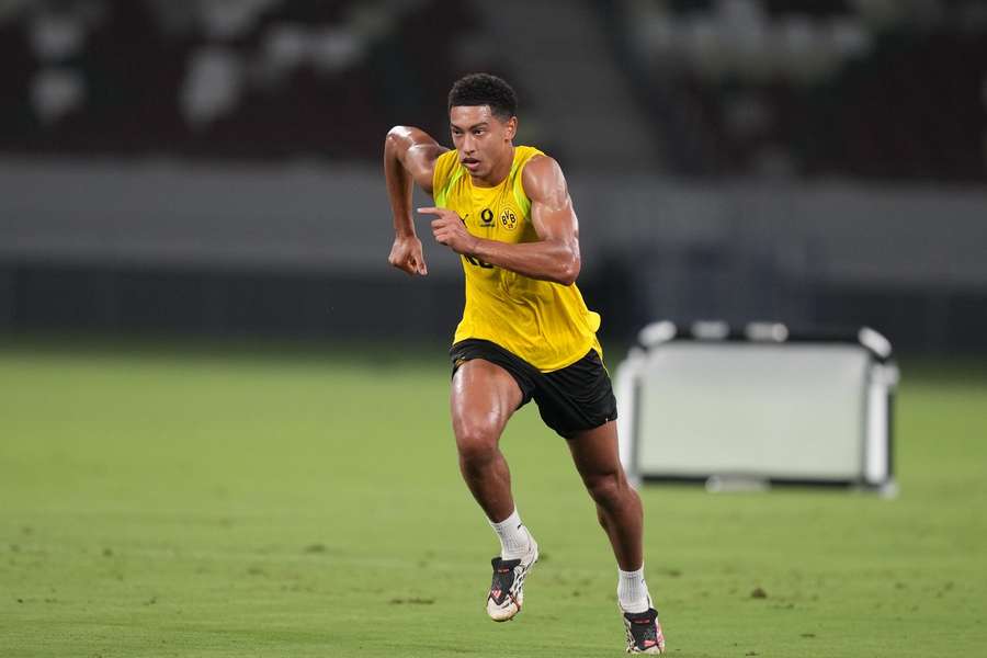 Jobe Bellingham im Dortmund-Training